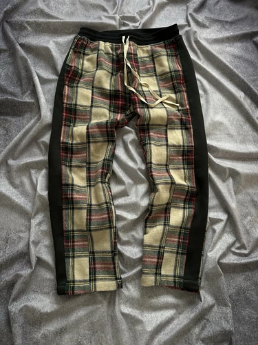 Pantalone lana a quadri Fog Fear of god 5° collezione taglia large