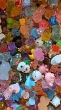 Mini Plastic Resin Animal Trinkets - Assorted 25 Random Figures