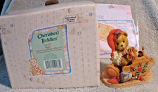 Cherished Teddies Ginger "Painting Your Holidays with Love" NIB Free Shipping
