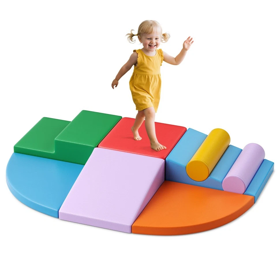 8 TLG Softbausteine Großbausteine Riesenbausteine Schaumstoffbausteine Bauklötz - Bild 2 von 4