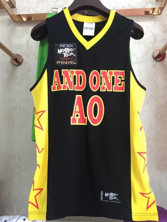 And1 one mixtape basketball jersey,The Professor,Bone