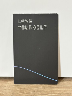 Official BTS V Taehyung Photocard Love Yourself Tear O Version | eBay