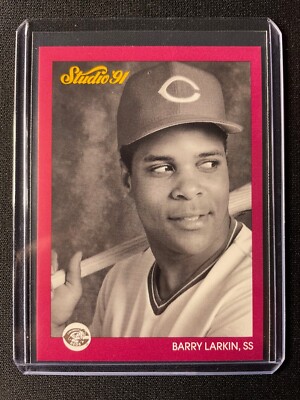 1991 Studio Barry Larkin #167 Reds!!!