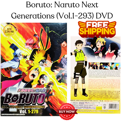 Anime DVD Boruto: Naruto Next Generations Vol.1-293 All Region