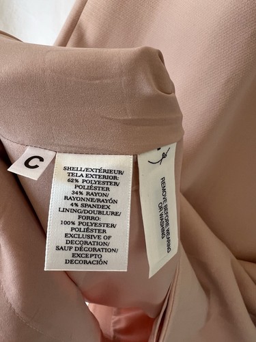 Vestido Rosa NUEVO CON ETIQUETAS ANN TAYLOR Talla 18T $139 - Imagen 4 de 7