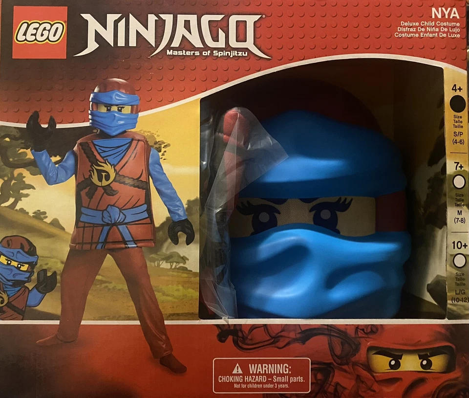 Disfraz de Halloween Nya Lego Ninjago niño/niña NUEVO Foto 2 de 4