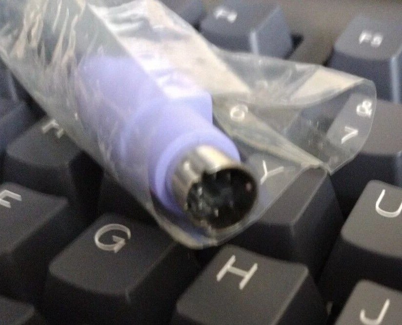 GENUINE DELL 00M659 KEYBOARD QWERTY US/INTL NEW BLACK PS/2 *NEW* - Image 2 of 4