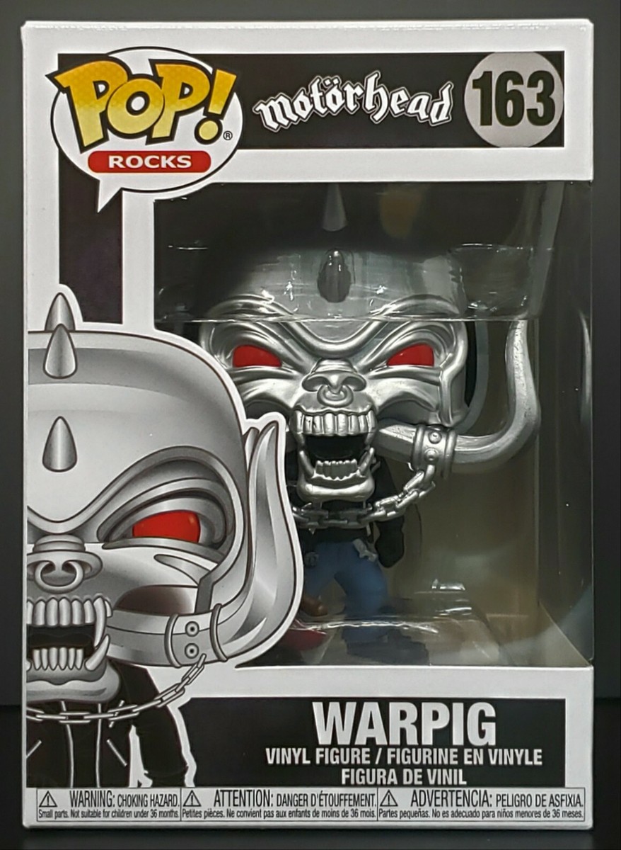 Funko Pop! Rocks #163 Motorhead - Warpig *Mint* | eBay