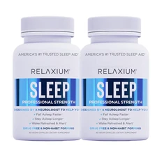 2-Pack Relaxium Sleep Natural Dietary Supplement for Better Sleep (120 Capsules)