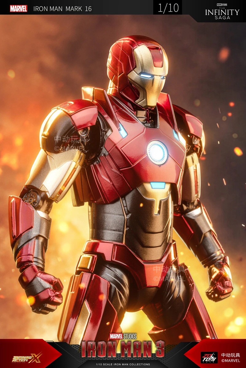 IRONMAN　16冊 zd toys iron man mark 16 NIGHTCLUB MK XVI 1/10 scale marvel