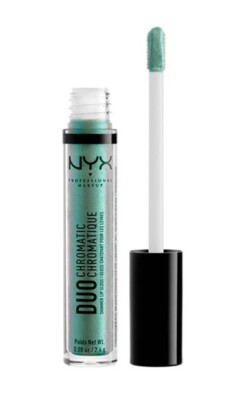 NYX Duo Chromatic Shimmer Lip Gloss Foam Party DCLG09