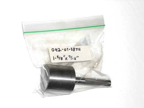 0420158716) INTERCHANGEABLE COUNTERBORE PILOT, 1-5/8"dia. x 7/16"Shank, H.S.S. - Afbeelding 1 van 2
