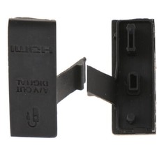 New USB HDMI AV MIC Door Cover Rubber Lid Plug For Canon 500D Camera Repair Part