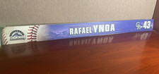 MLB Colorado Rockies Rafael Ynoa Game Used Locker Room Name Plate