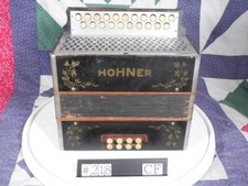 Hohner prePokerwork CF button accordion restored  tuned