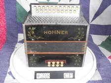 Hohner prePokerwork CF button accordion restored & tuned