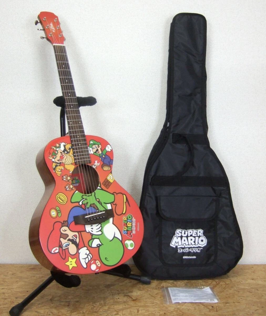 Aria スーパーマリオ ミニアコースティックギター ARIA-151SM