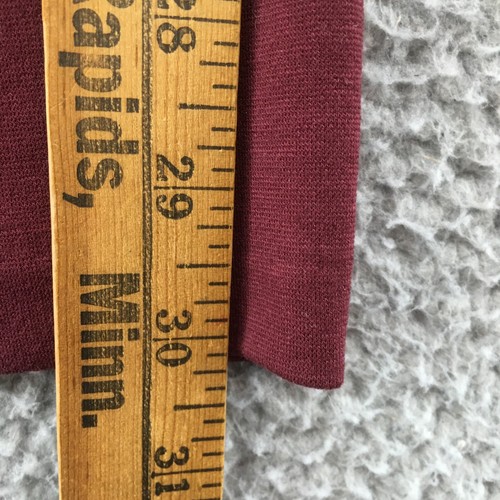 Michael Kors Skinny Trouser Dress Pants Womens 8 (Actual 32x30) Burgendy Zip Fly - Picture 7 of 15