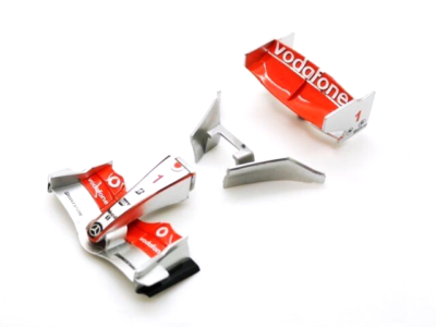 Scalextric W9888 Front & Rear Wings Spoilers For C2985 McLaren MP4