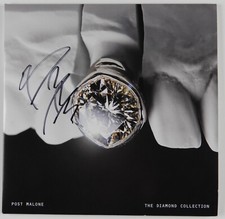 Post Malone JSA Signed Autograph Album Record Vinyl The Diamond Collection Post Malone JSA Signed Autograph Album Record Vinyl The Diamond Collection