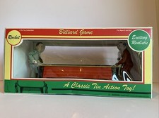 Vintage Tin Litho, Toy Wind up Billiard Game, by Rocket, in Box