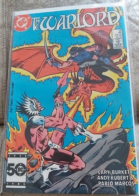 DC Enter The Lost World of THE WARLORD #99 (1976 Series) Created Mike Grell VF