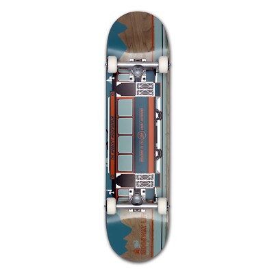 Skateboard Komplettboard MOB Ridgeway 8.0 Holzboard Ahorn 31.875 x 8'' Funboard