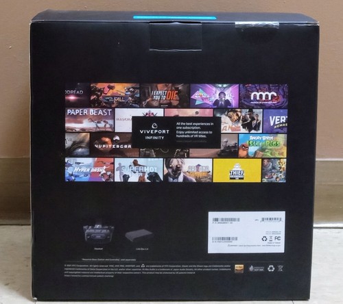 HTC VIVE Pro 2 PC VR Headset Clear Graphics 2880 x 1700 Resolution Black Sealed - Afbeelding 2 van 7