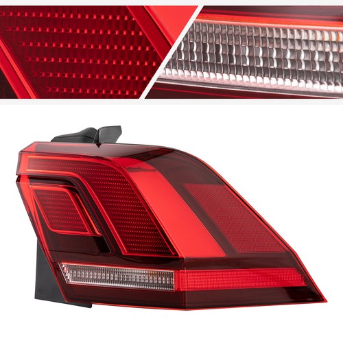 Right Outer Tail Light Rear Brake Lamp For Volkswagen Tiguan 2018 2019-2023 - Picture 4 of 14