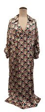 Zara Geometric Printed Midi Dress, NWT Size Small