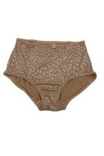 Rhonda Shear Jacquard Smoothing Brief Beige