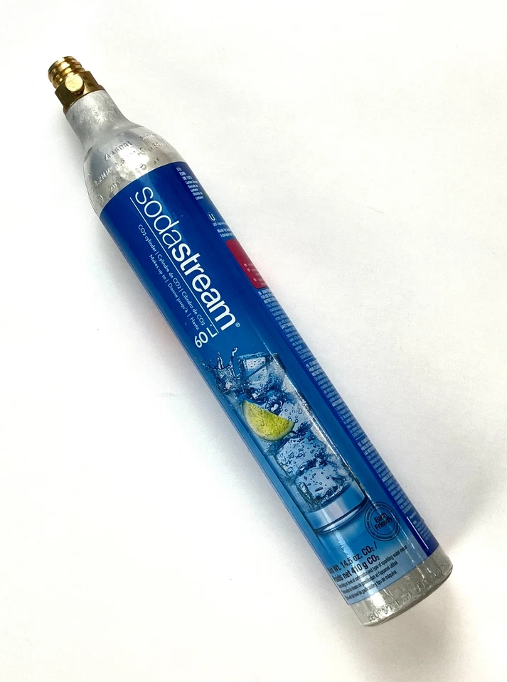 SodaStream Screw CO2 Cylinder Replacement Canisters Empty 60L 5-Pack - Image 4 of 4