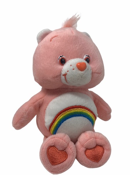 Care Bear Plush Cheer Bear Pink 8 Soft Stuffed Animal Rainbow Toy 2003 Sawtchargh Net