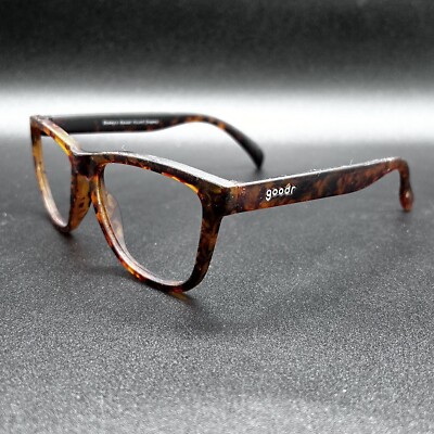 goodr Bosley's Basset Hound Dreams Sunglasses Frame Matte Tort Used