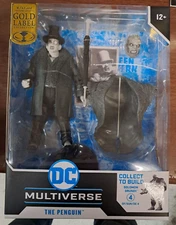 DC Multiverse: Arkham City: Penguin ( B&W ) Action Figure ( NEW )
