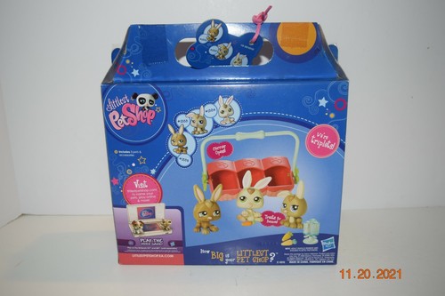 Littlest Pet Shop ~ Petriplets Rabbits -1332-1333-1334- Retired ~ New - Picture 7 of 12