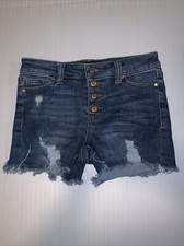 Celebrity Pink Distressed Jean Shorts - MID Rise Size 12