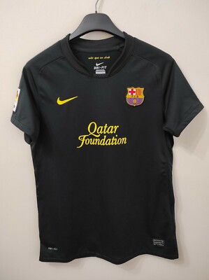 バルセロナ2011-12シーズン　ユニフォーム　Piqué 3 ピケ 2011-12 Barcelona Away Shirt Pique #3 (S)