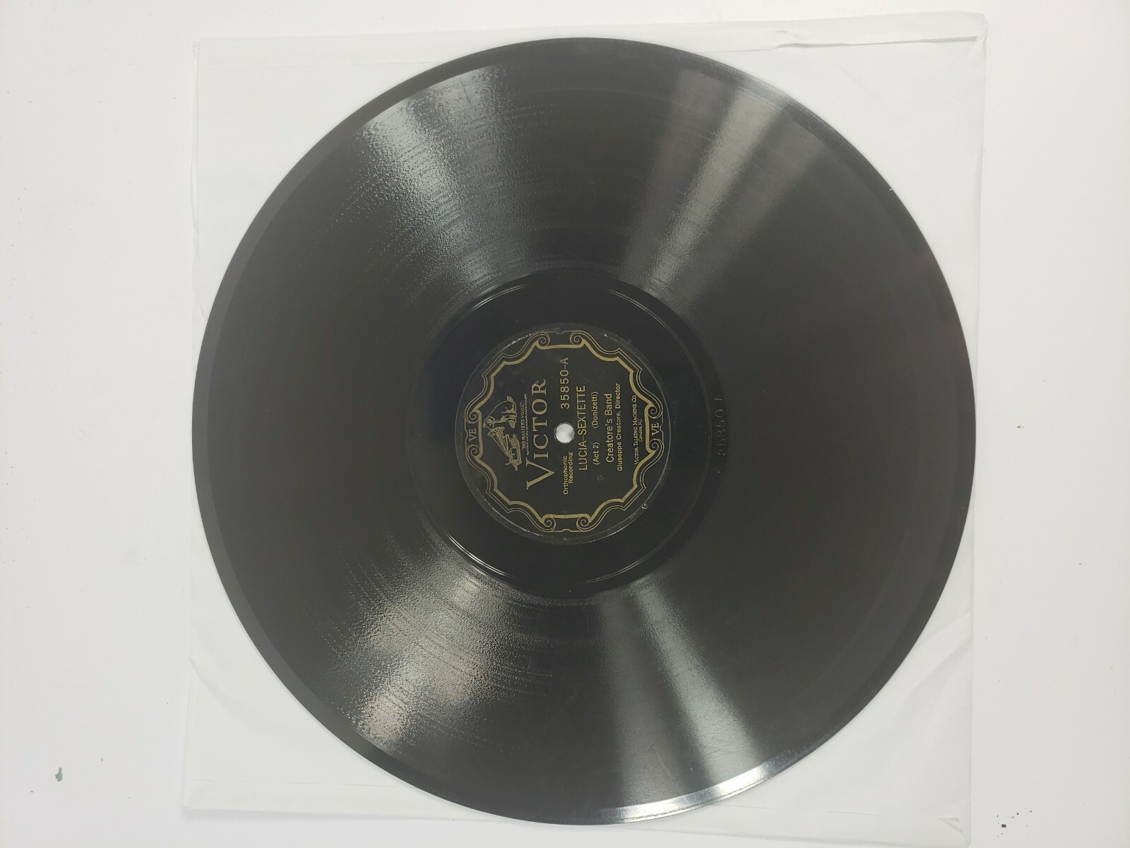 Creatore's Band 78 12" Lucia Sextette / Trovatore Miserere E/E