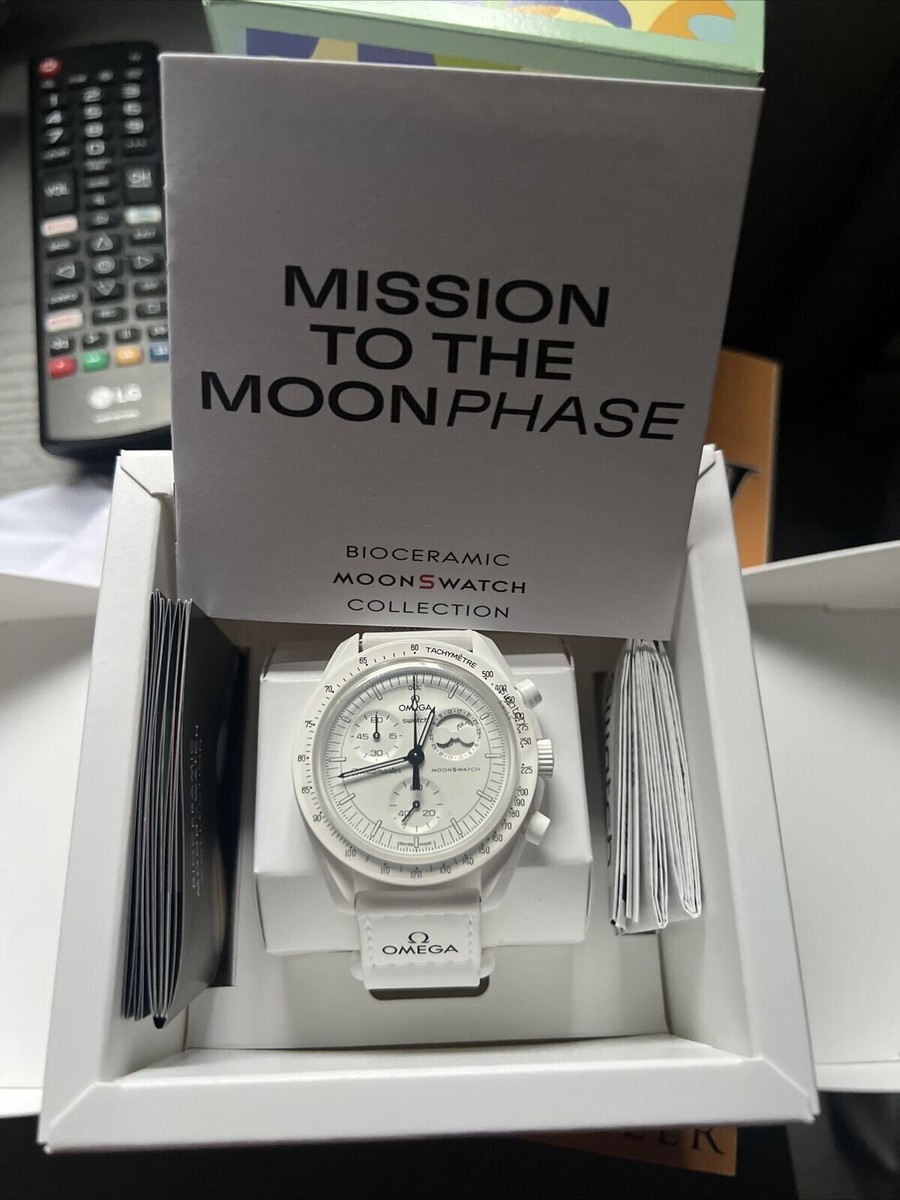 新品未使用MISSION TO THE MOONPHASE SO33W700 Swatch Moonswatch Mission to the Moonphase Moonswatch