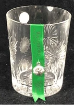 🔮Waterford Crystal Snowflake Wishes Courage 12 oz DOF Double Old Fashion