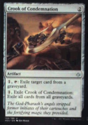 Crook of Condemnation - Hour of Devastation: #159, Magic: The Gathering Nm R156