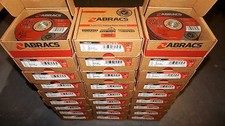 Image of Abracs Phoenix II Thin Metal Cutting Inox Discs 115mm x 1mm Qty 10/25/50/100