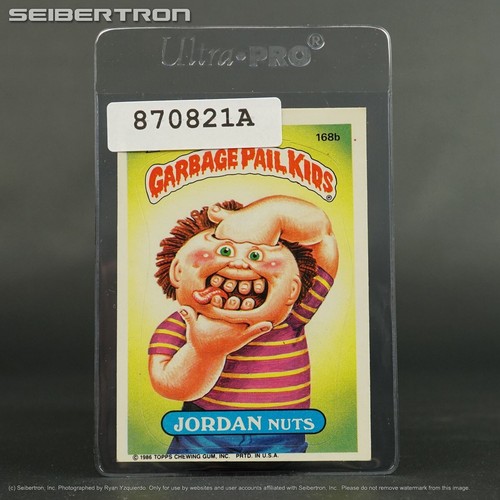 GPK Series 5 168B JORDAN Nuts Topps Garbage Pail Kids 1986 Puzzle 870821A - Picture 3 of 3