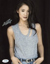 Leah Lewis Nancy Drew Autographed Signed 8x10 Photo ACOA
