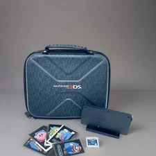 Vtg Nintendo Hard Shell Travel Console Bag Carry Case Tetkis Axis Game ++ Gamer