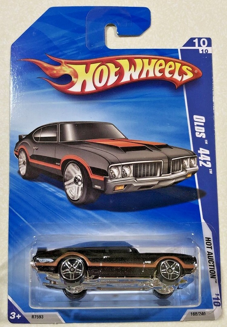 2010 HOT WHEELS  HOT AUCTION SERIES OLDS 442 VHTF