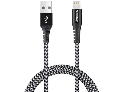 Sandberg Survivor Lightning Cable 1M - Foto 1 di 1
