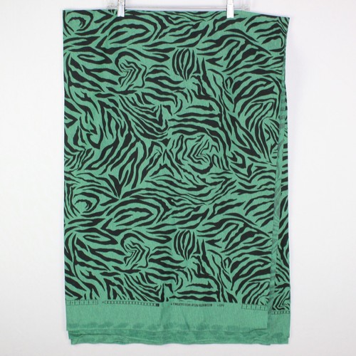 Matchmaster Prints Green Black Print Fabric Jersey Knit 60 in wide - 2 yds 20 in - Picture 3 of 4