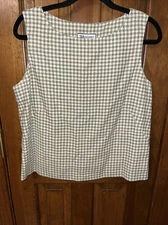 Travis Ayers Zippered Back Tank - Size 12 (571)